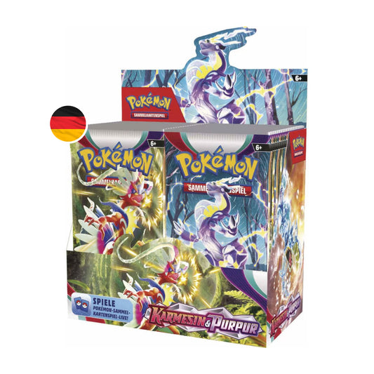 Pokémon Karmesin & Purpur Display 36 Booster - Deutsch