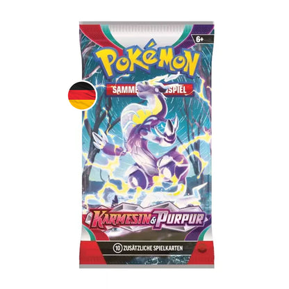 Pokémon Karmesin & Purpur Booster - Deutsch