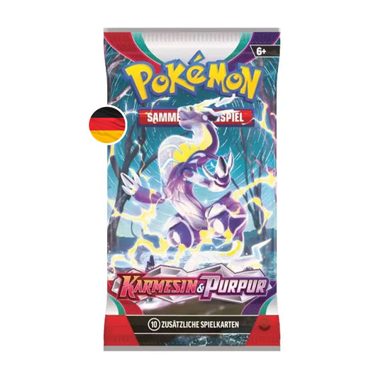 Pokémon Karmesin & Purpur Booster - Deutsch
