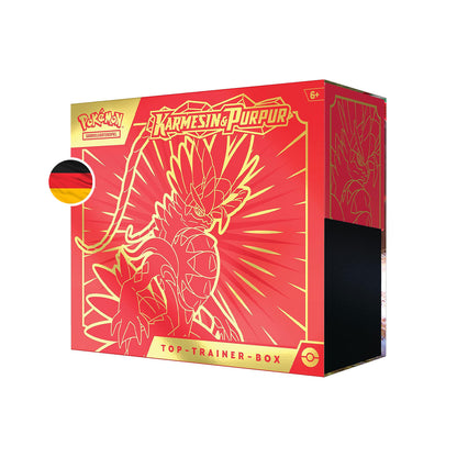 Pokémon Top-Trainer Box Karmesin & Purpur Koraidon- Deutsch