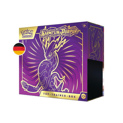 Pokémon Top-Trainer Box Karmesin & Purpur Miraidon - Deutsch