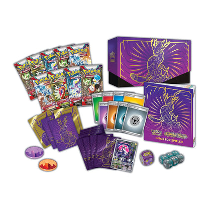 Pokémon Top-Trainer Box Karmesin & Purpur Miraidon - Deutsch