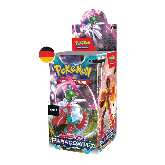 Pokémon Paradoxrift Display 18 Booster - Deutsch