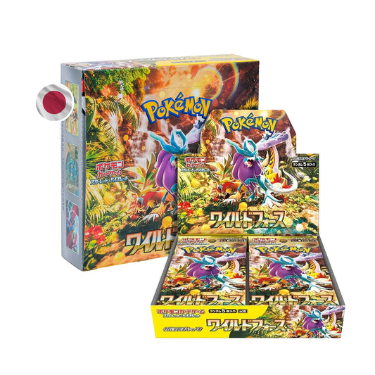 Pokémon SV5K Wild Force Display - Japanisch