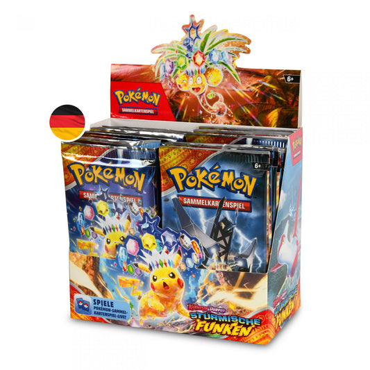 Pokémon Stürmische Funken Display 36 Booster - Deutsch